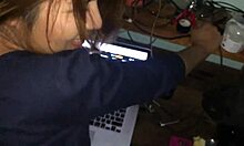 Hey, come watch this redhead babe getting her wet pussy licked roughly! 😏