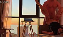 She Met Sunset Jumping on Dick