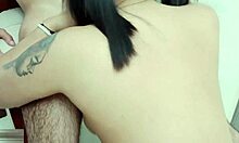 Vayolet Sucks Deepthroat And Begs For More Cumshot!