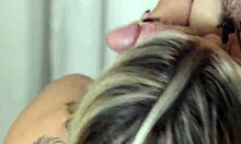 Fucking the tight young guy at Christmas dinner in POV