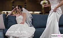 Busty babe tribbing with milf girlfriend 😘