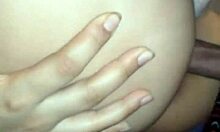 doble penetracion vajinal con mi dildo y mi vecino