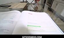 Step brother convinces sister nasty blowjob sera ryder 😈