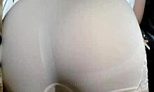 Staying at Doña Mary's house, I bent her over for doggystyle in the gym at night