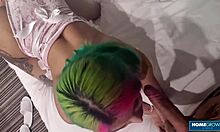 Roxy Lips Stretches And Rides Lil Endi's Big Dick