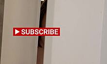 Shroom gets caught giving handjob to uncle's big black cock