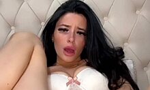 British Student Fucks Herself On Webcam