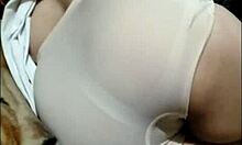 Staying at Doña Mary's house, I bent her over for doggystyle in the gym at night