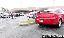 Intense Public Deepthroat And Facial For Curvy Milf Pornstar Debut