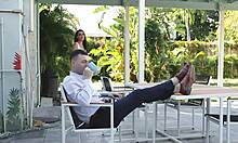 stepbrother and stepsister seduces