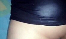 doble penetracion vajinal con mi dildo y mi vecino