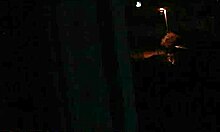 teen with big natural tits uses dildo in the woods for a taboo solo session