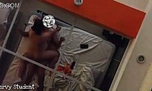 Chubby Slut Blows Cumshot In Stockings