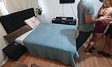 Friends Watch Women Kissing In Crazy Fuck