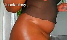 Joanfantasy Quick Solo Play In Sheer Top