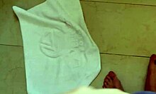 Horny stepmom seduces curious stepson and swallows all his cum