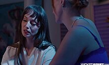 breadcrumbs episode 3 siri dahl and lexi luna kissing and scissoring