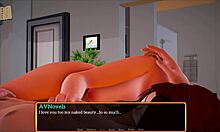 My new family shares homemade moments with redhead