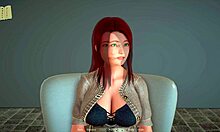 My new family shares homemade moments with redhead