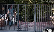 two horny handymen rail bisexual clients big ass petite milf wife