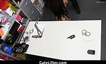 Jena larose strips her bra, gets caught with stolen jewelry, and submits to monster cock 😏