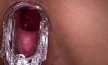 Horny amateur pussy cumming