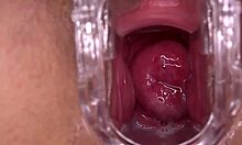 Horny amateur pussy cumming