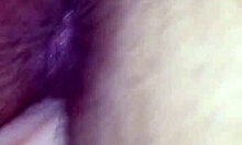 hot bbw latina girlfriend with phat ass bent over and fucked by boyfriend in thick wet pussy using big dildo