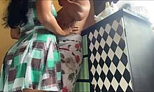 Stick it deep in my pussy, wife's friend begged after removing panties