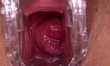 Horny amateur pussy cumming