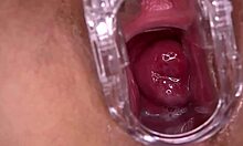 Horny amateur pussy cumming