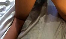 discovering her masturbating with sex toy intensely