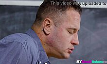 Amber Angel Performs Deepthroat And Hardcore Sex