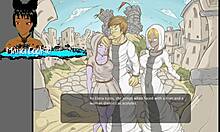 Elana feels horny as she goes all over town in chapter 2