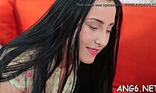 babe rides monster cock!