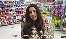 katty west removes condom for bareback cum inside