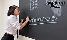 Rebellious student has fun before classes