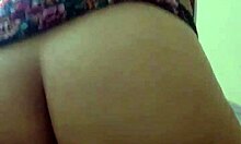 Neighbor Mature with Huge Ass Hints at Outdoor Flashing and Ass Shaking in Leggings