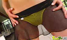 i tamed this redhead teen by banging her with two cocks deep