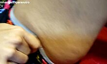 Karina And Lucas Deliver Crazy Huge Cumshot On Adorable Milf's Big Round Ass In Homemade Video