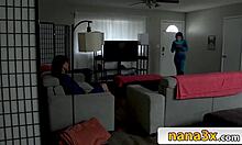 Horny Big Tits Stepnana Teaching Discipline!