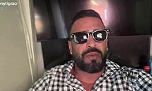 this curvy brazilian housewife gets her big natural tits licked. then her husband watches the big cock anal fucking in homemade cuckold action