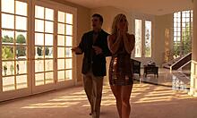 Sindee Shay loving big black stepdad's cock in lingerie