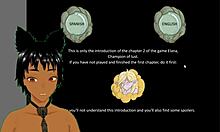 Elana feels horny as she goes all over town in chapter 2