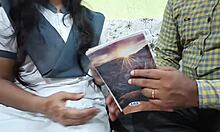 tuition teacher lures student with promises and thoroughly works her hairy pussy