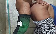 Professor eats evangelical student's pussy in school bathroom