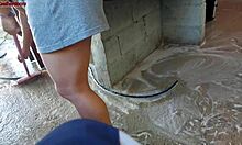 Wife Away, Short Hot Maid Takes Boss's Monster Cock in Forbidden Muff Diving at Home