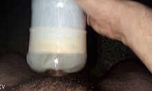 getting hard for the homemade moroccan pussy with monster cock