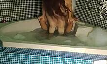 vivi guedez licks and rides rough in motel voyeur