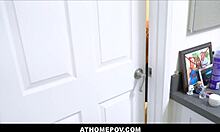 Hey, you think this quarantined blonde teen Rebecca Vanguard wants orgasm sex with her boyfriend after those pranks in POV?